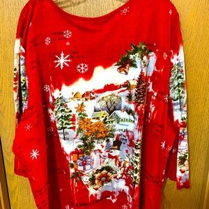 Woman’s Christmas top